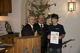Ehrung 3 Jahre Dominik Birkmeir