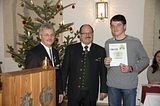 Ehrung 3 Jahre Daniel Schmidgall