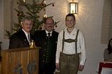 Martin Arzberger wird fr seine langjhrige Mitgliedschaft im Verein ausgezeichnet
